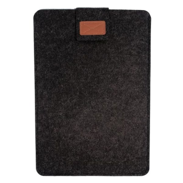 13,3 tommer filt tablet-sleeve taske Passer til MacBook Pro, sort