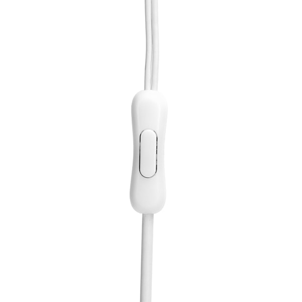 Hi-Fi Hörlurar, Ergonomisk Design för Stabil Passform, Inbyggd Fjärrkontroll med Integrerad Mikrofon, 3.5mm Plugg för Plug & Play-Kompatibilitet, Förlustfri