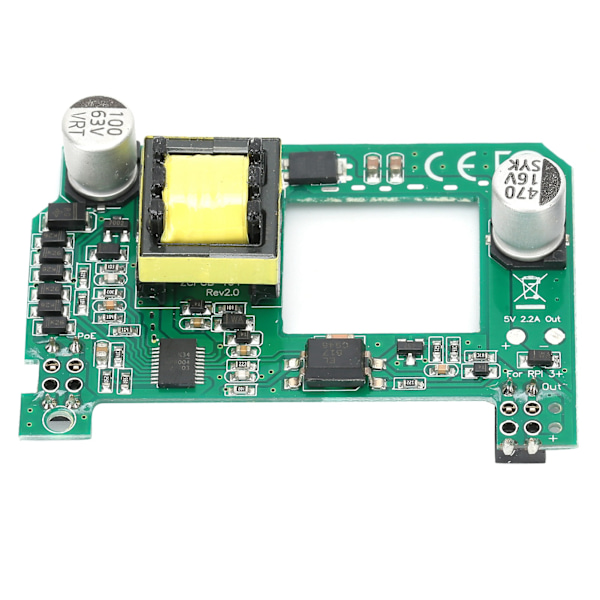 Professionell Power-Over-Ethernet-lösning för Raspberry Pi, starkt och hållbart ABS-material, galvaniskt isolerat kretskort kompatibelt med