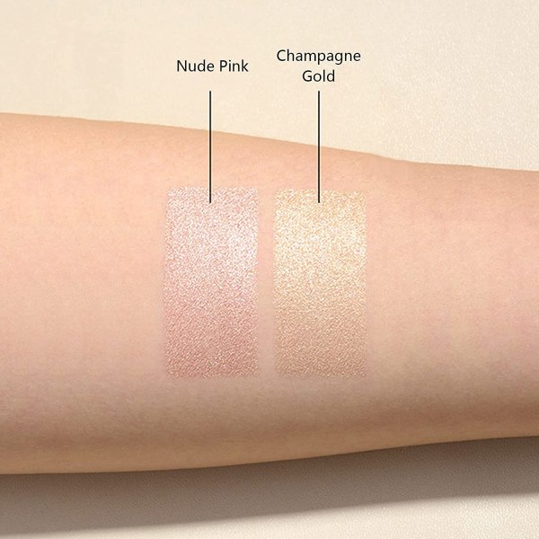 Høydepalett, Makeup Highlighter Palette med børste