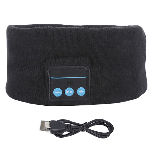 Bluetooth Mössa, Mjuk Akryl Handsfree LED Vintermössa Med Uppgraderad Bluetooth 5.0, Perfekt För Nattaktiviteter, Uppladdningsbart Batteri