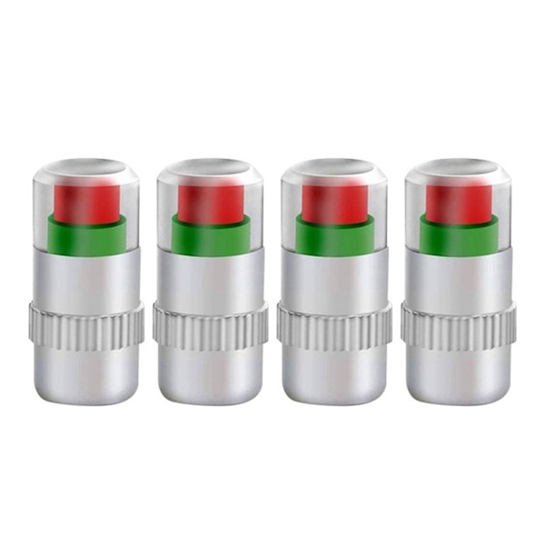 Precisionsutvecklad TPMS Däcktrycksövervakare, Stilren Design för Din Bil, Trefärgsdisplay, Högkvalitativt Rostfritt Stål, Universell