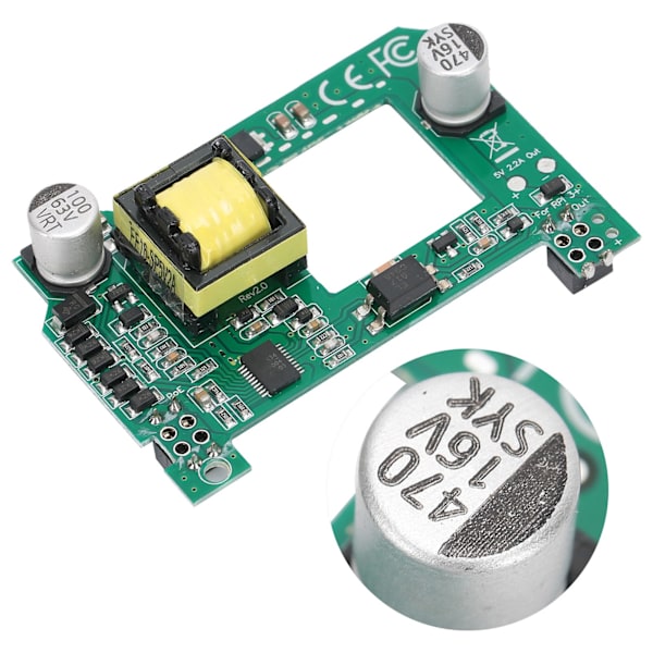 Professionell Power-Over-Ethernet-lösning för Raspberry Pi, starkt och hållbart ABS-material, galvaniskt isolerat kretskort kompatibelt med