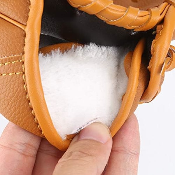 Ungdoms Basebollhandske, 10,5-tums Gul Handske för Högerhands Kast, Absorberar Svett för Komfort