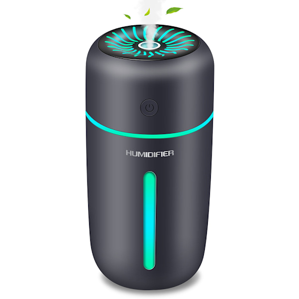Mini USB Luftfuktare Med Automatisk Avstängning, Portabel Och Liten Kylig Dimluftfuktare För Sovrum Och Kontor (300ml)