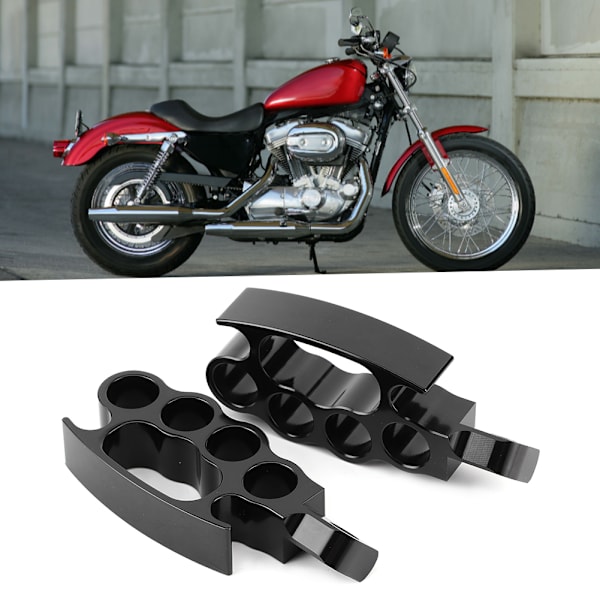 Hållbar Lättvikts Växelspak i Aluminium för Motorcykel, Fint Hantverk Säkerställt Genom CNC-bearbetning, Bred Plattformsbas och Upphöjd Knoppdesign