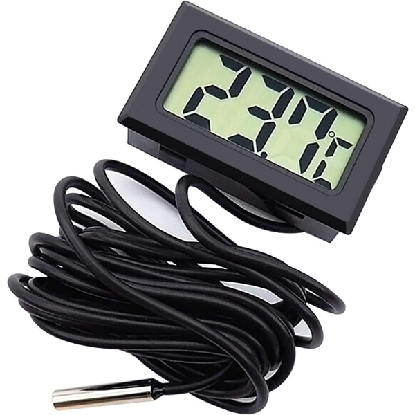 3 kpl LCD-akvaariolämpömittareita, digitaalinen lämpömittari