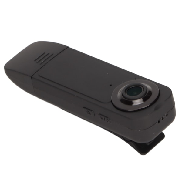 Kompakt Mini Kroppskamera, Portabel 1080P HD Bärbar Videokamera med Mörkerseende, Multifunktionell Säkerhetsenhet för Resor, Vlogg, Sport (Stödjer