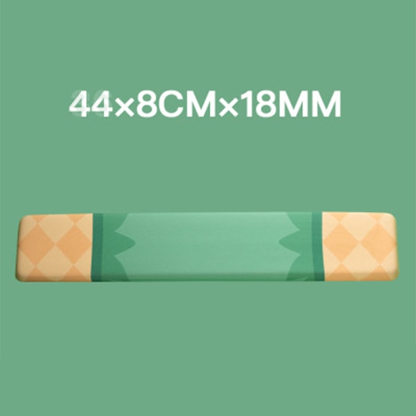 Tangentbords handledsstöd set, Ananas Frukt Memory Foam Handledsstöd för Ergonomisk Komfort & Smärtlindring, Halkfri Bas Säkerställer Stabilitet för Enkel Användning
