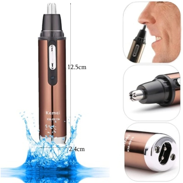 Ceramics Electric Nose Hair Trimmer Nose Hair Trimmer Stainless