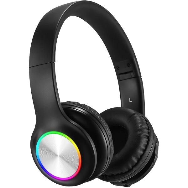 Trådlöst headset med RGB-ljus hörselkåpa Bluetooth -headset