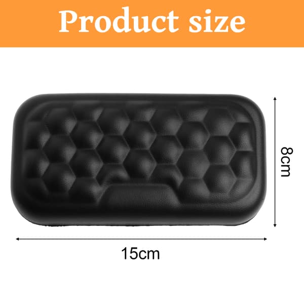 Memory foam musemåtte med håndledsstøtte, albuestøtte Ergonomisk håndledsstøttepude til lindring af håndledssmerter, velegnet til bærbare computere,