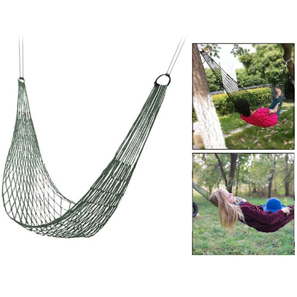 Resehammock, zinkpläterad hårdvara för rostbeständighet, enkel installation & lättvikts hopfällbar design för ditt nästa äventyr