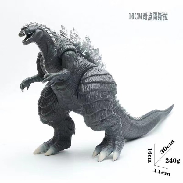 1 Stk Plastic Legetøj Drage Film Monster -Singularity Godzilla 16CM