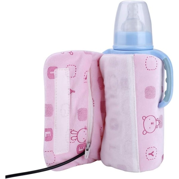 Baby - USB bärbar resemugg, rosa