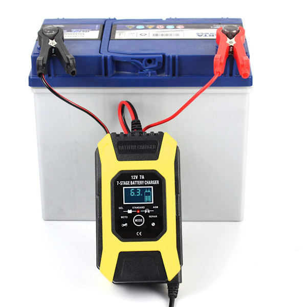 Battery Guardian, Multifunktionell Smart Batteriladdare Med Automatisk Pulsreparation För Olika Fordon, Säkerställer Optimal Batterihälsa Och