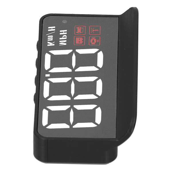 Adaptiv Ljusstyrka Högupplöst Display, Felalarms Head-Up Display För Bilar Med OBD2-gränssnitt, Inkluderar Multifunktionsmätare, Körpåminnelse