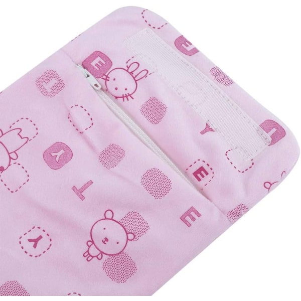 Vauvan tuttipullon lämmitin - USB-käyttöinen kannettava matkamuki, vaaleanpunainen
