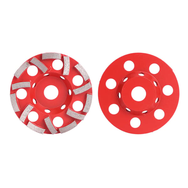 Kopslibeskive til beton granit marmor murværk kunststen, tør vådslibende diamantslibekopskive, aggressivt slibeværktøj med