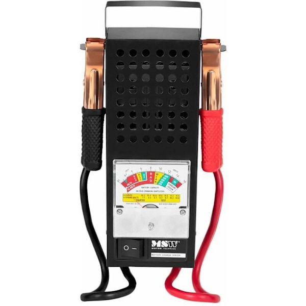 Batterispänningstestare, Tåligt Stålhölje &amp; Laddningsstatus för Startström för 12V &amp; 6V Bilbatterier
