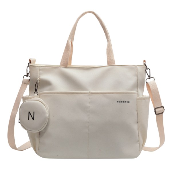 Large Canvas Tote Bags - Kvinner Laptop Tote Crossbody Bag Canvas