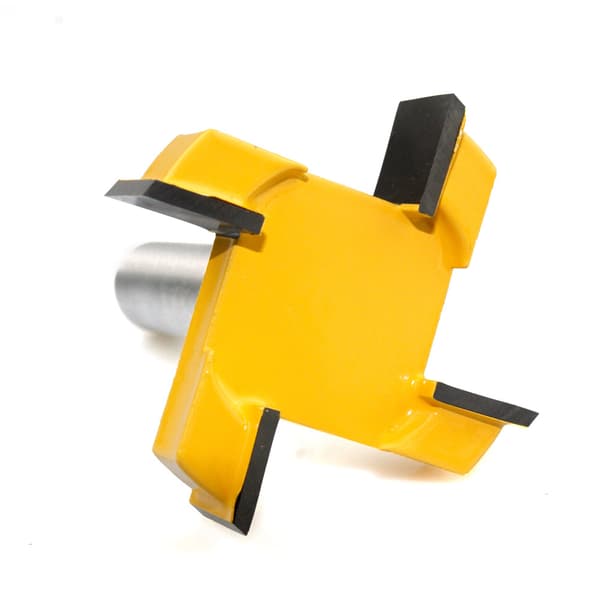 1 stk. CNC-fræser til spoilboard-plader, 8 mm skaft 2 tommer diameter