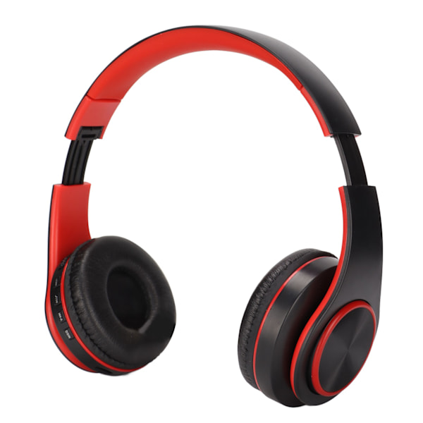 Hi-fi Stereo On-Ear Hörlurar, Avancerad Bluetooth 5.1-teknik Säkerställer Snabba Stabila Anslutningar, Vikbar Design med Uppgraderade Mjuka Öronkuddar