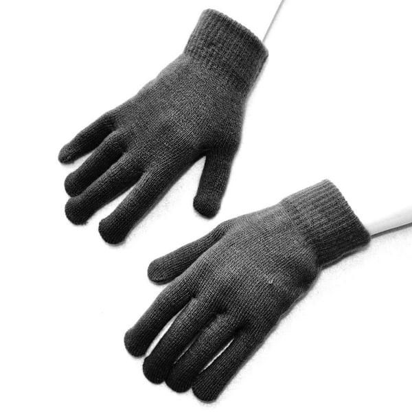 Dam Magic Knit Vinterhandskar, Elegant Design Kompletterar Varje Outfit, Stretchig Passform Passar Många Handstorlekar, Perfekt För Vardagsbruk