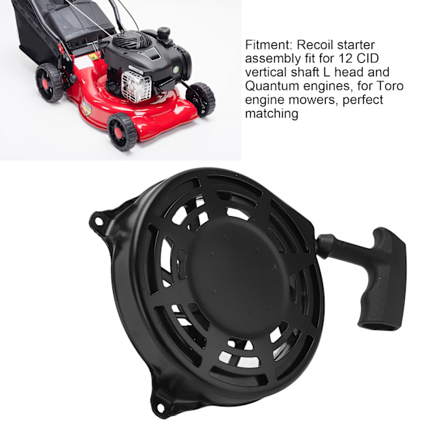 Quantum Engines Precisionshantverk, Briggs Stratton-kompatibel startapparat, utsökt utförande säkerställer smidig drift för bred