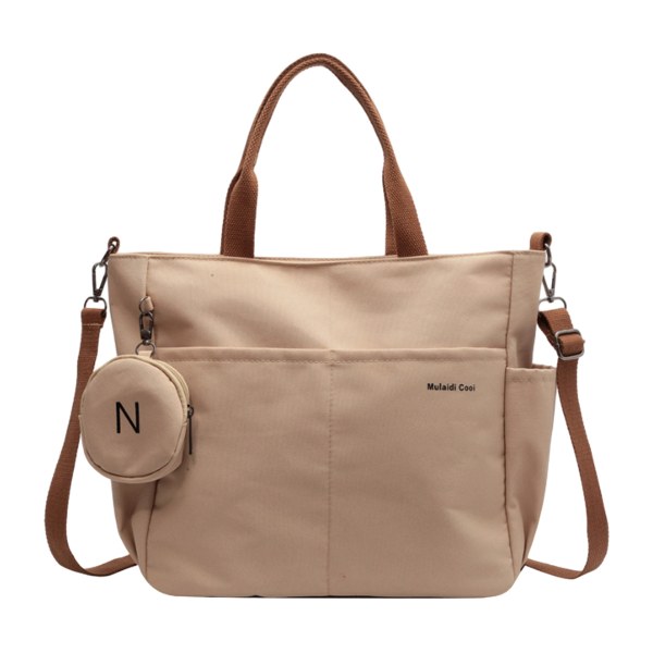 Store lerretsvesker - Dame Laptop Tote Crossbody Bag Canvas