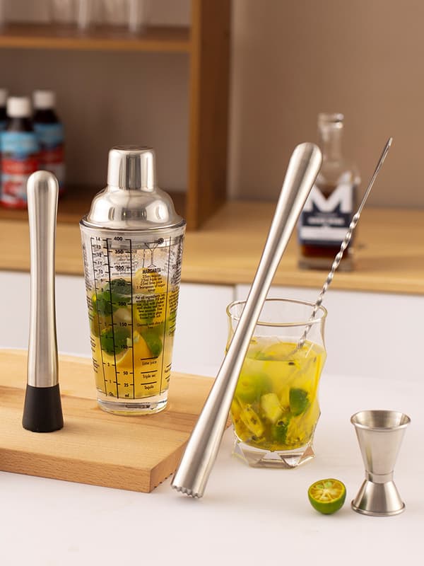 Cocktailkværn Bar Mash Press Mixer Ideelt Bartenderværktøj Kant C