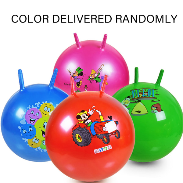 Hopper Ball, studsbollar med handtag, presenter för åldrarna 2-6 år