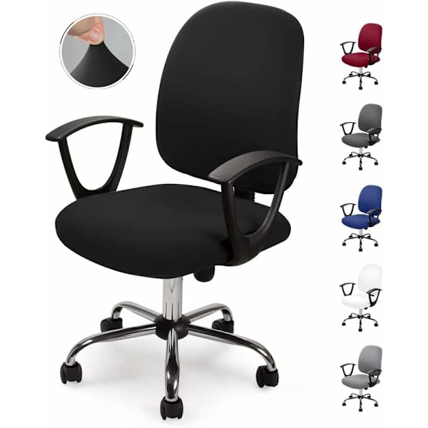 Office Chair Cover Chair Covers Removable Universal Modern Simplism Style Rotating Chair Covers for Office Chair Rotating Swivel Chair Armrest Chair