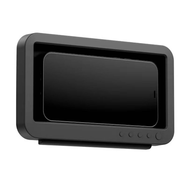 Känslig HD Touch Screen Dusch Telefonhållare, Vattentätt Fodral med Enkel Installation, Kompatibel med Enheter under 7\", för Badrum Badkar