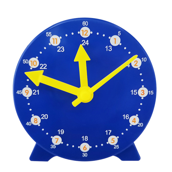 Cm Wealth Learning Clock For Kids, Student Learning Clock, Blue