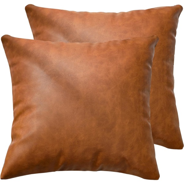 2Pcs Lumbar Pillow Covers: 12X20 Inch Modern Elegance