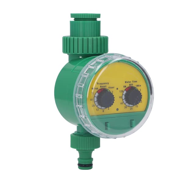 Programmerbar bevattningstimer för utomhusträdgård, multifunktionell vattenkontroller väderkänslig sprinklertimer, flexibel justering automatisk
