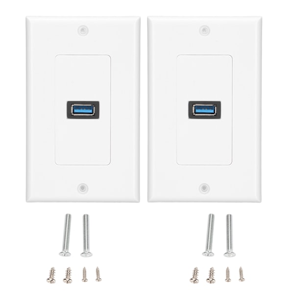 HDMI USB Väggplatta För Flerkanaligt Digitalt Ljud, Höghastighetsdataöverföring, Videoväggs Kontaktplatta, Enkel Installation Och Kabel