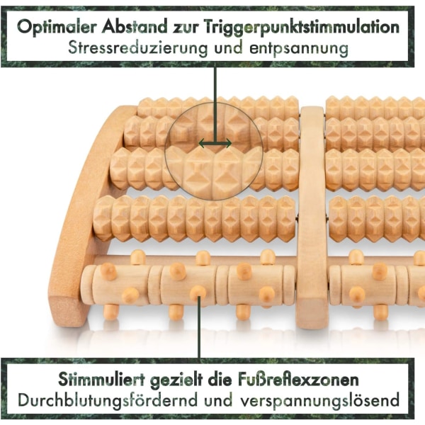 Fotvalse for stressreduksjon gjennom triggerpunktterapi