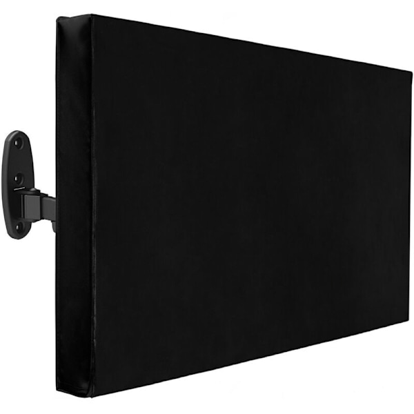 Outdoor Protective Cover for LCD TV Screen Monitor, 40"- 42" Inch, 106x67x13 cm, Black