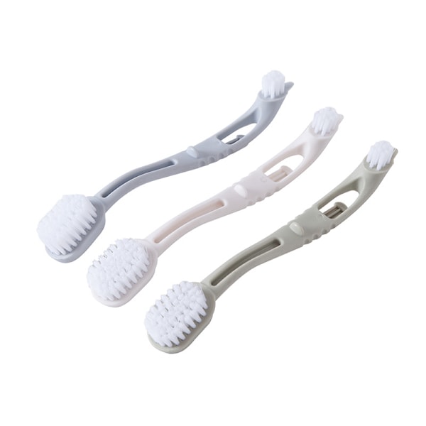Ergonomiskt Formad Långskaftad Verktyg, Bekväm Handkänsla för Professionell Hushållsrengöring, Multipurpose Skrubbborstar (1 st)