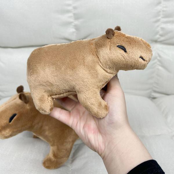 Sæt med 5 Capybara-bamser, perfekt gave til børn