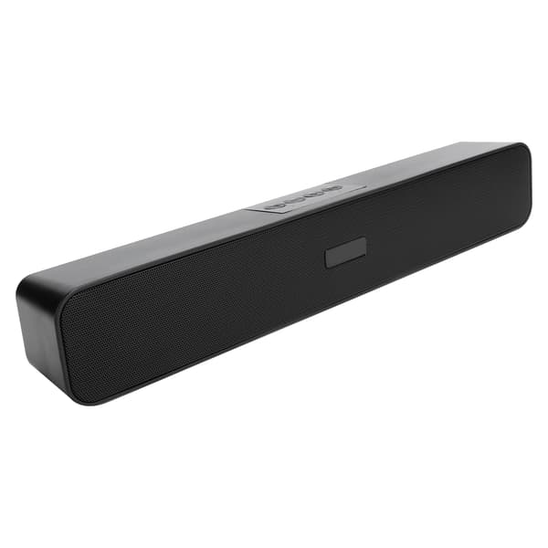 Soundbar til TV med Bluetooth-forbindelse, højtydende stereo surround sound-system med indbygget støjreduktionsprocessor, understøtter U-disk