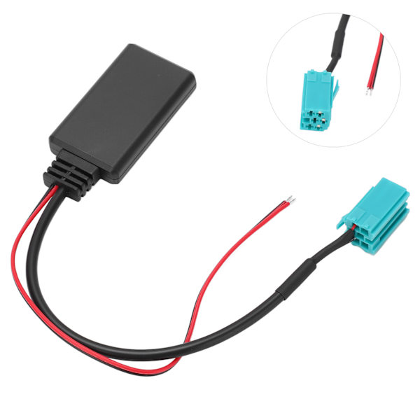 Trådlös Bluetooth-modul, premium ABS-material som säkerställer hållbarhet och lång livslängd för ditt Alpine-billjudsystem, enkel plug-in-installation