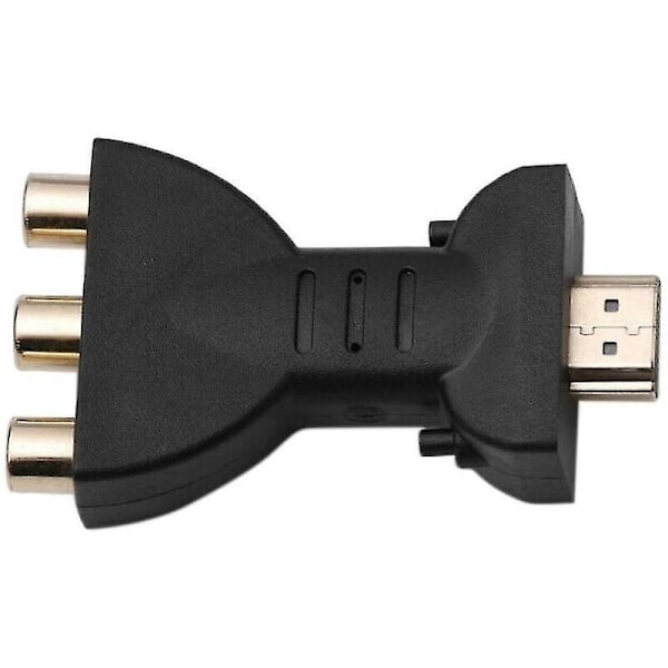 Multimediaunderverk, Premium HDMI-RCA-adapter för sömlös video- och ljudkonvertering, Färgskillnadskomponentfunktioner, Kopparplastmaterial