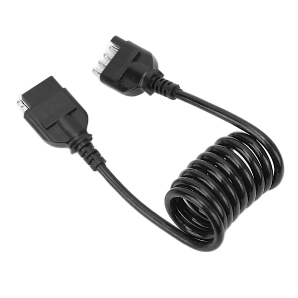 Väderbeständig kabel säkerställer robust skydd, Plug and Play-design för snabb installation, Kraftig 5-polig släpvagnskoppling erbjuder bred