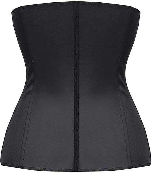 (M) Kvinder Slankebælte Flad Mave Latex Slankekorset Talje Tra