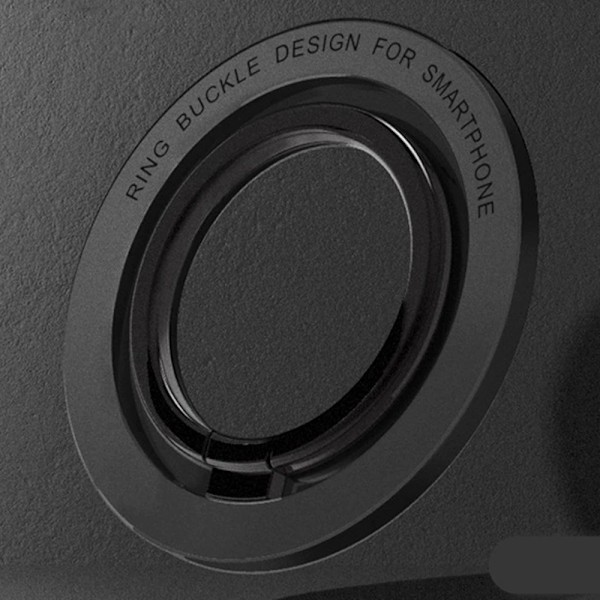 Säker Fästlösning, Hållbart Telefongrepp i Zinklegering med Flexibel 360° Rotation och Vertikala och Horisontella Ställfunktioner för iPhone
