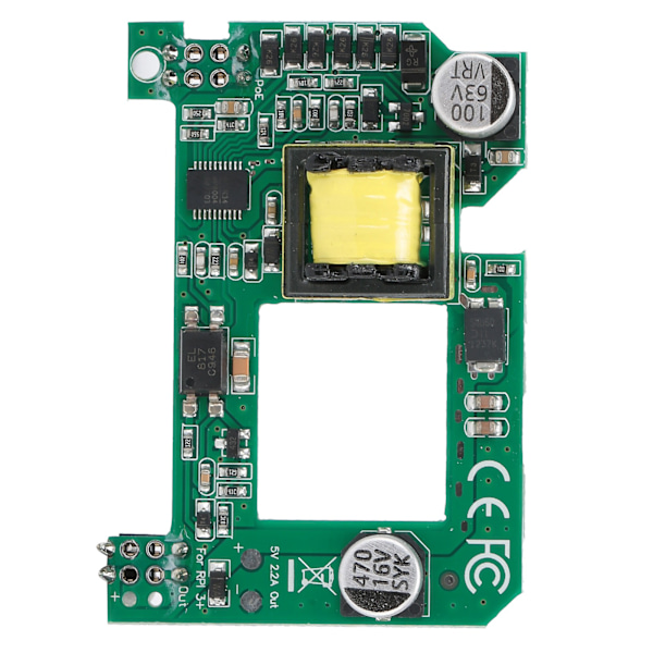Professionell Power-Over-Ethernet-lösning för Raspberry Pi, starkt och hållbart ABS-material, galvaniskt isolerat kretskort kompatibelt med