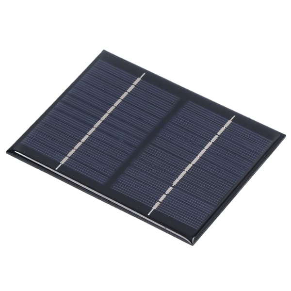 Mini Monokrystallinsk Silisium Solcellepanel, Polysilisium Solcelle Epoxy Lader For DIY Solcellesystemsett, Høyeffektivt Polykrystallinsk Solcellepanel